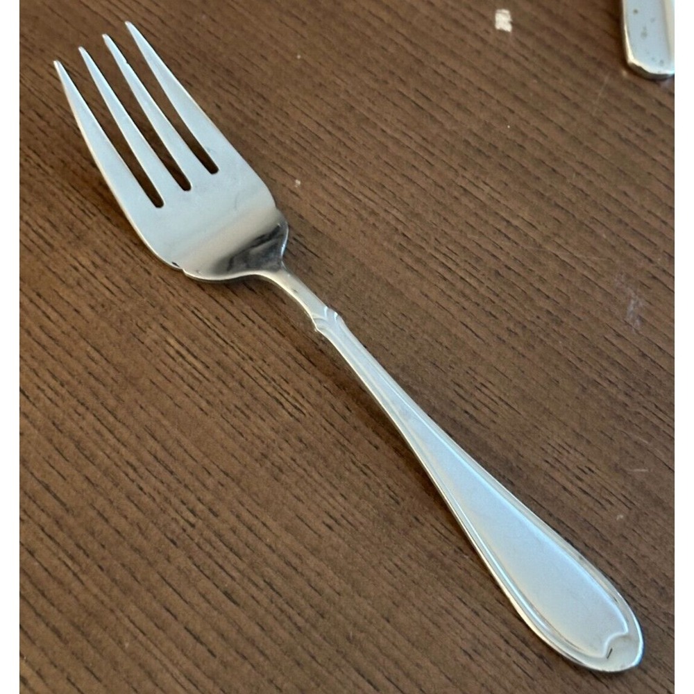 International Silver Summerset Frost Salad Fork Stainless China 7"